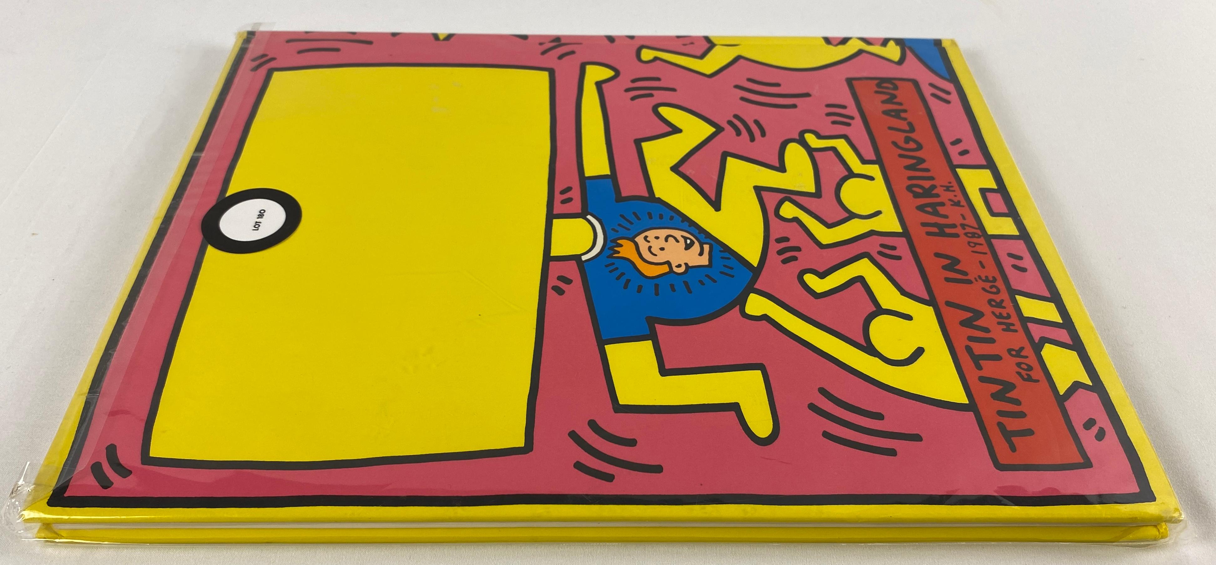 Seltenes Cover von Keith Haring und Buch 