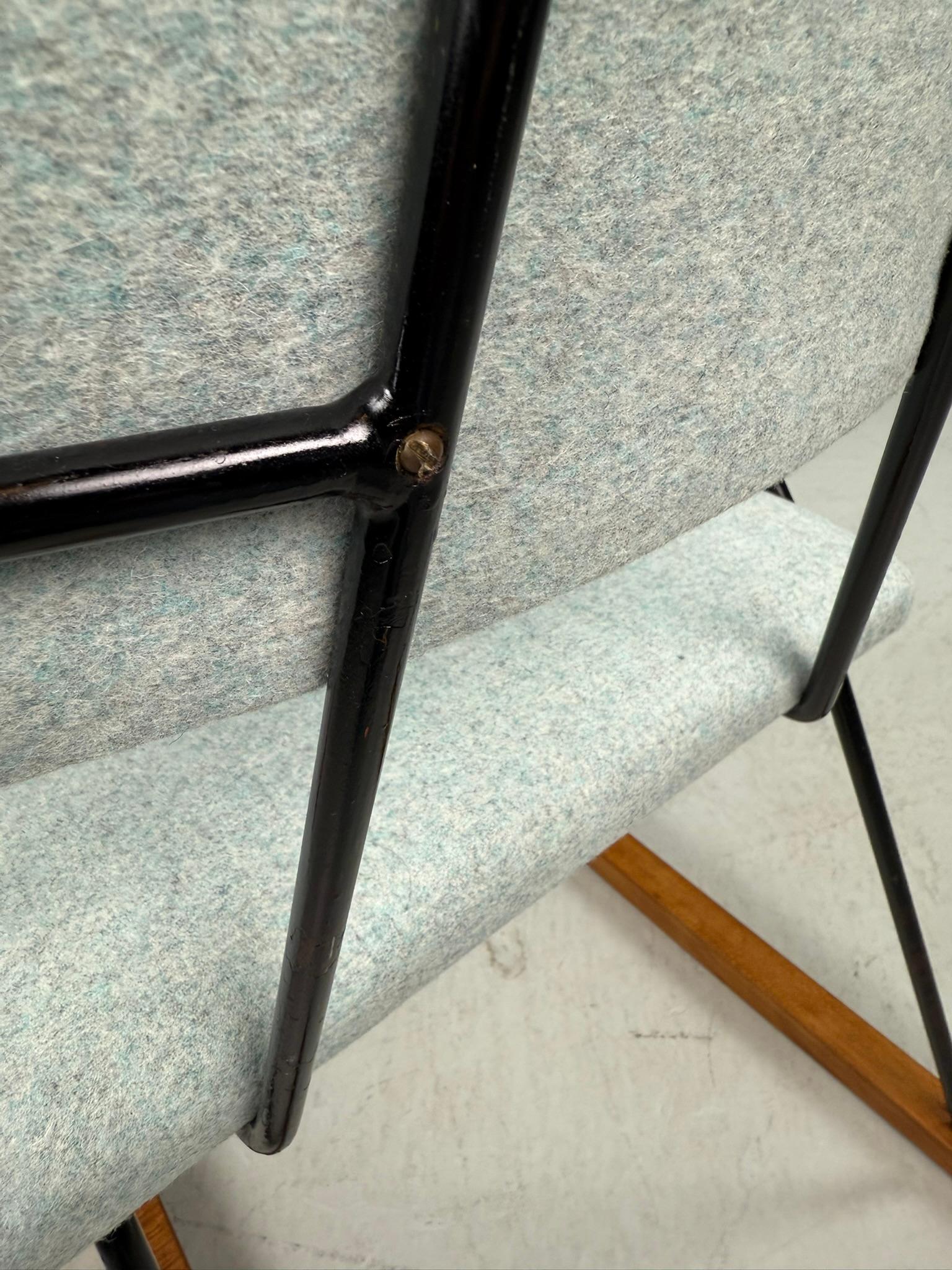 Raro dondolo Kembo di Gispen, Paesi Bassi, anni '50 in vendita 9