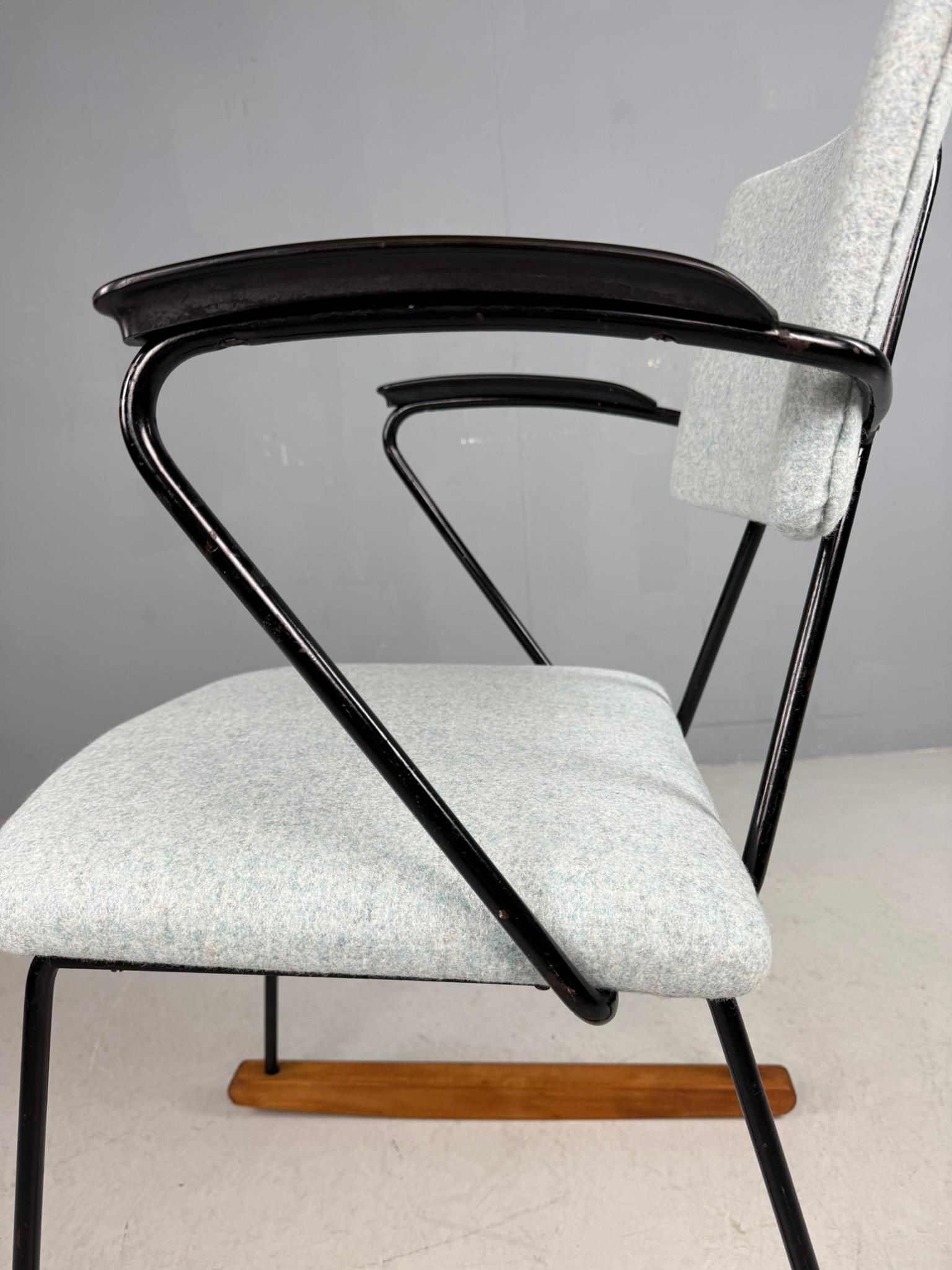 Raro dondolo Kembo di Gispen, Paesi Bassi, anni '50 in vendita 2