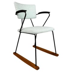 Raro dondolo Kembo di Gispen, Paesi Bassi, anni '50