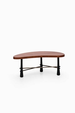 Rare Kidney-Shaped Coffee Table Produced in Sweden