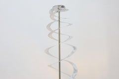 Rare Kinetic Spiral Light Sculpture from Werner Epstein, 1972