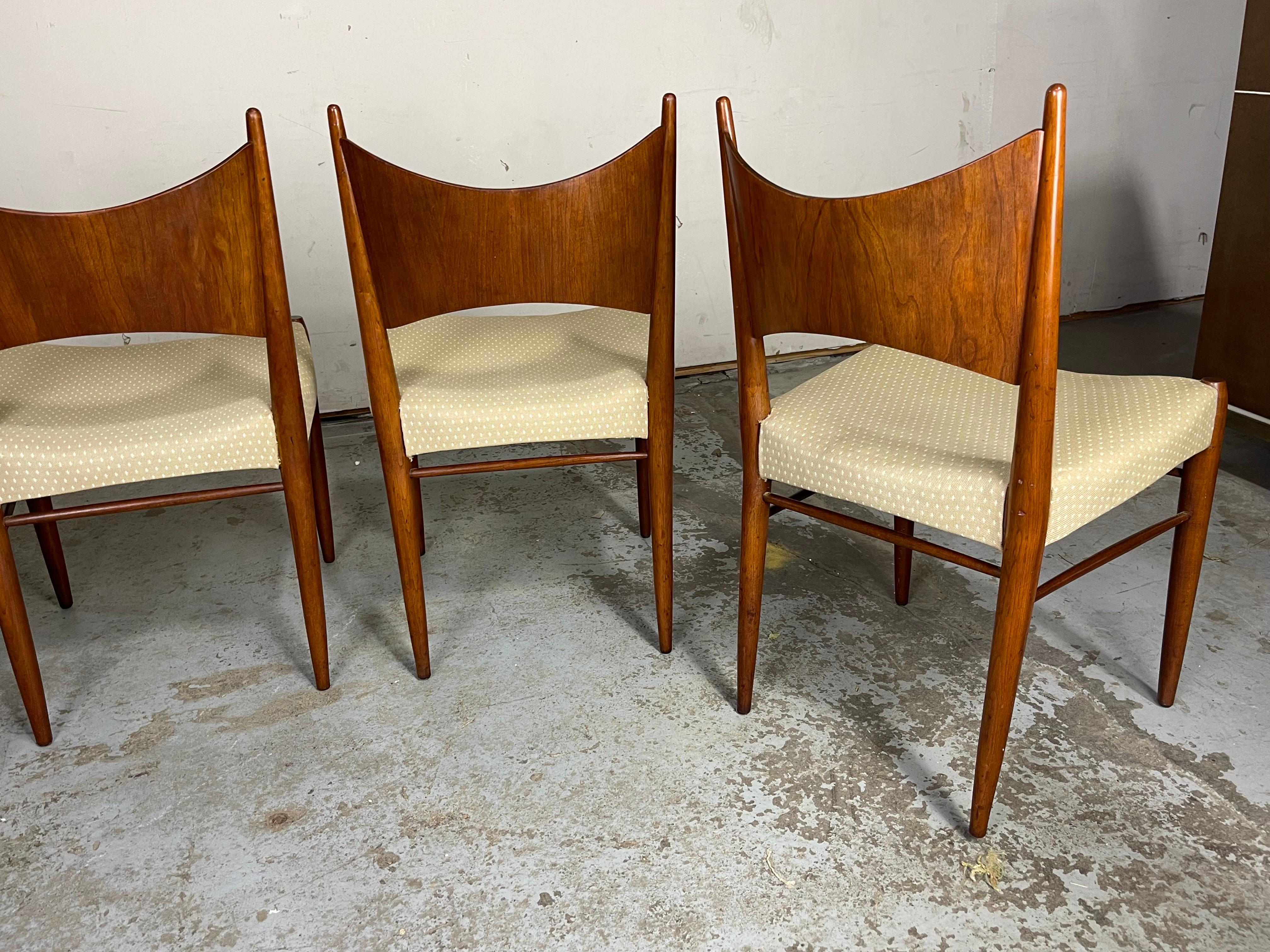 Rare Kipp Stewart Dining Chairs for Winchendon For Sale 4