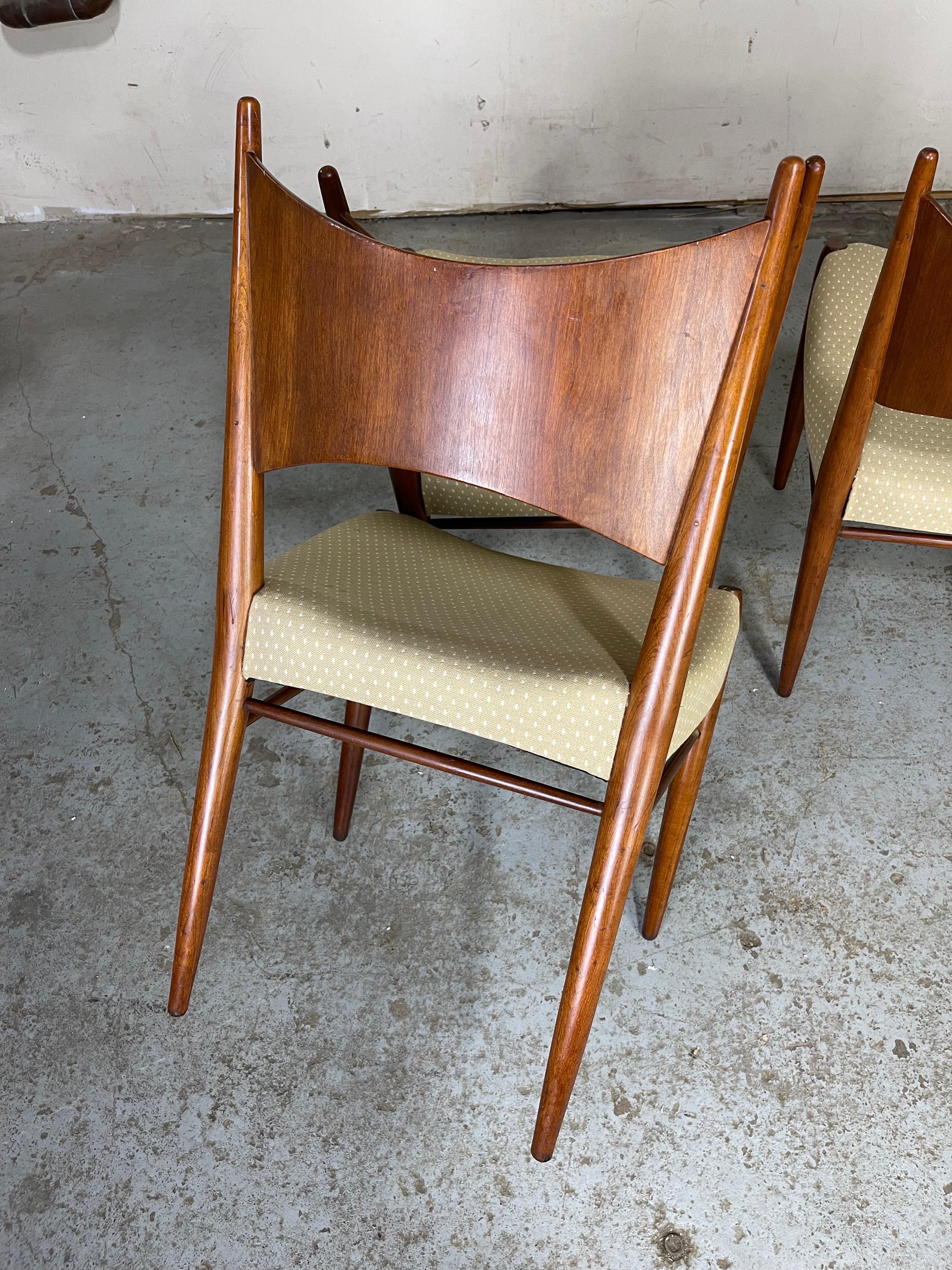 Rare Kipp Stewart Dining Chairs for Winchendon For Sale 7