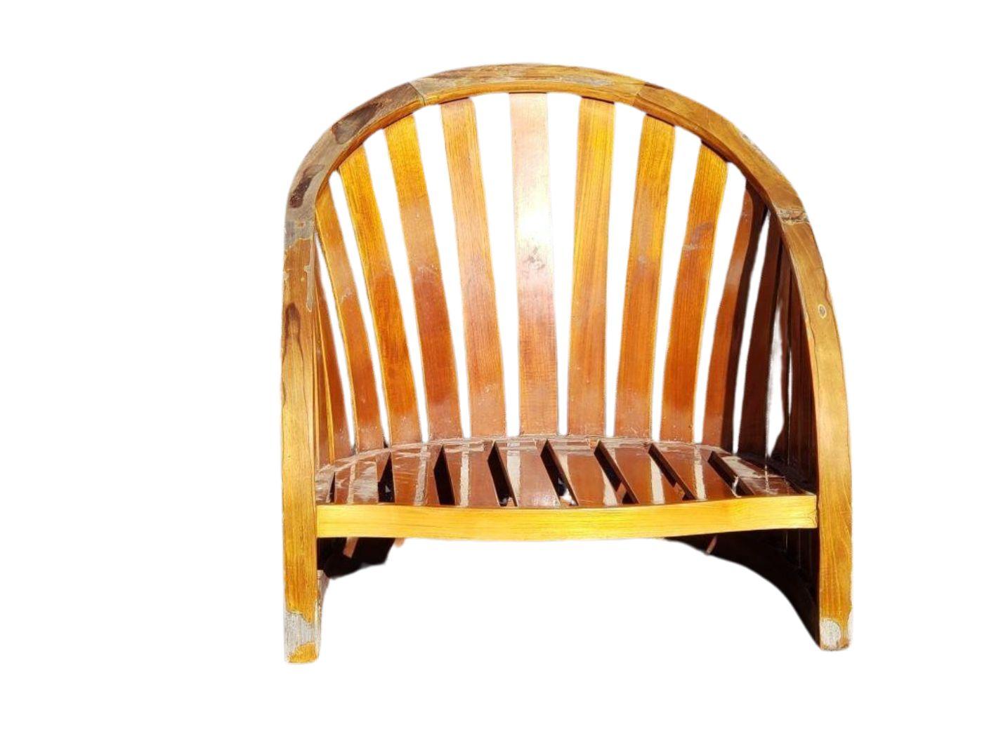 Rare Kipp Stewart for Summit Furniture California Outdoor Lounge Set – Settee For Sale 10