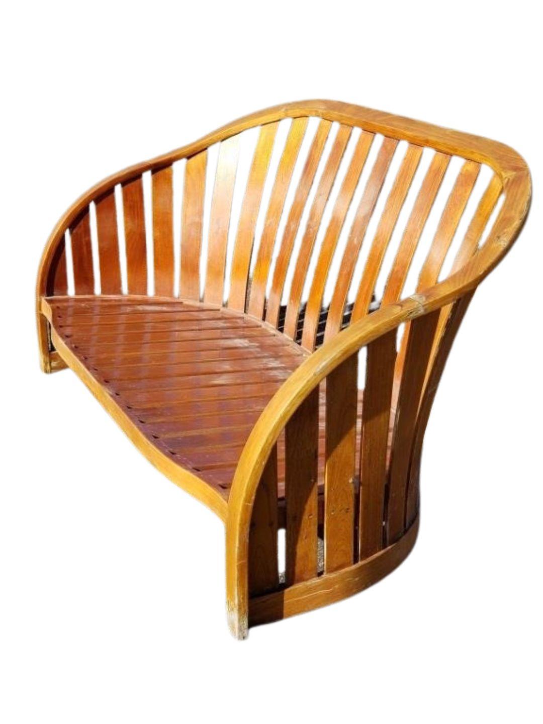 Late 20th Century Rare Kipp Stewart for Summit Furniture California Outdoor Lounge Set – Settee For Sale