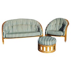 Raro set da salotto per esterni California di Kipp Stewart per Summit Furniture - Settee