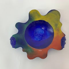 Rare Kjell Engman for Kosta Boda Bowl, 1980s