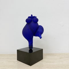 Rare Kjell Engman for Kosta Boda sculpture , 1980's