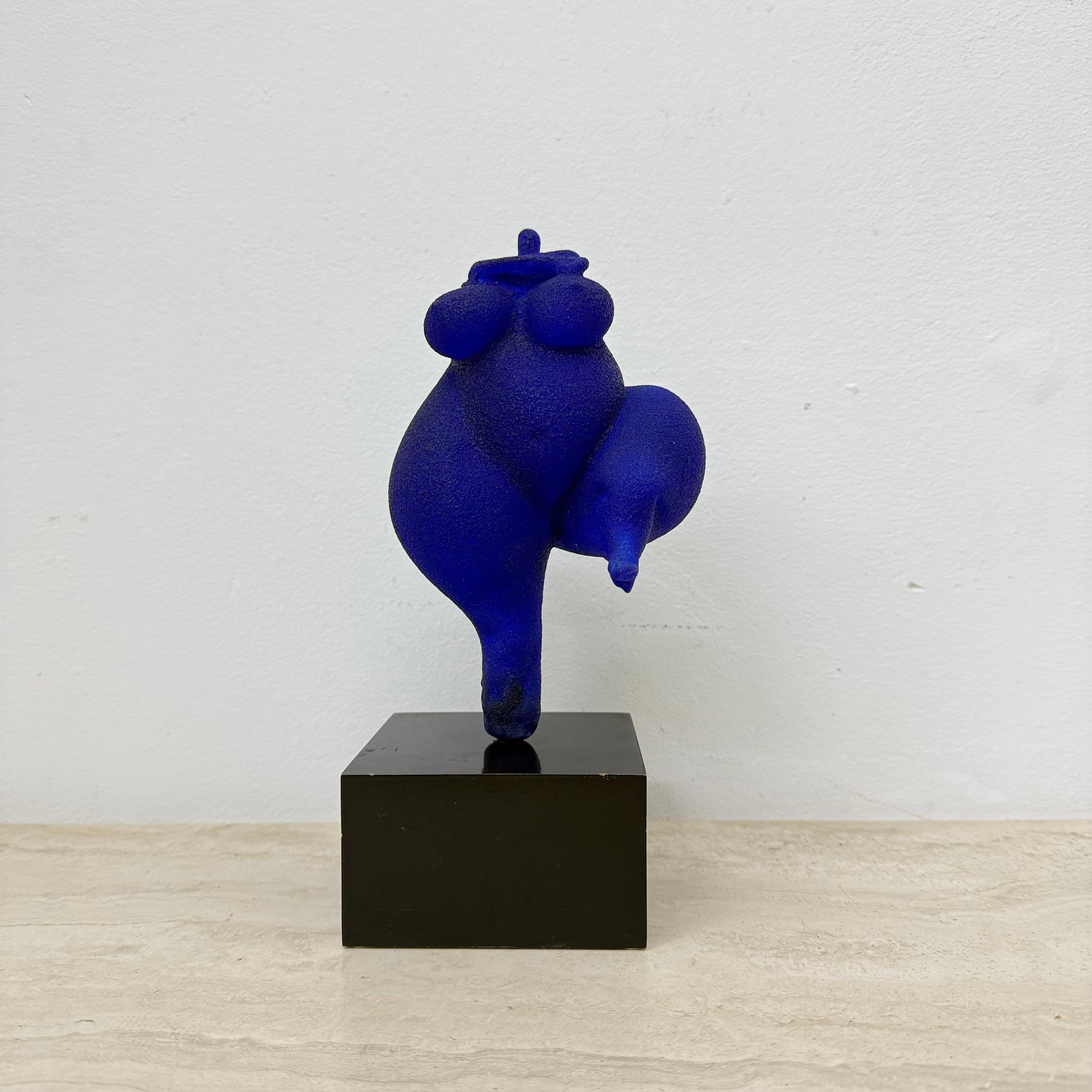 Rara escultura de Kjell Engman para Kosta Boda , años 80 finales del siglo XX en venta