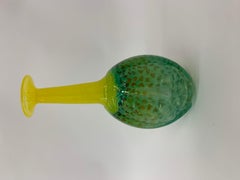 Rare Kjell Engman for Kosta Boda Sweden ‘Rio’ face vase