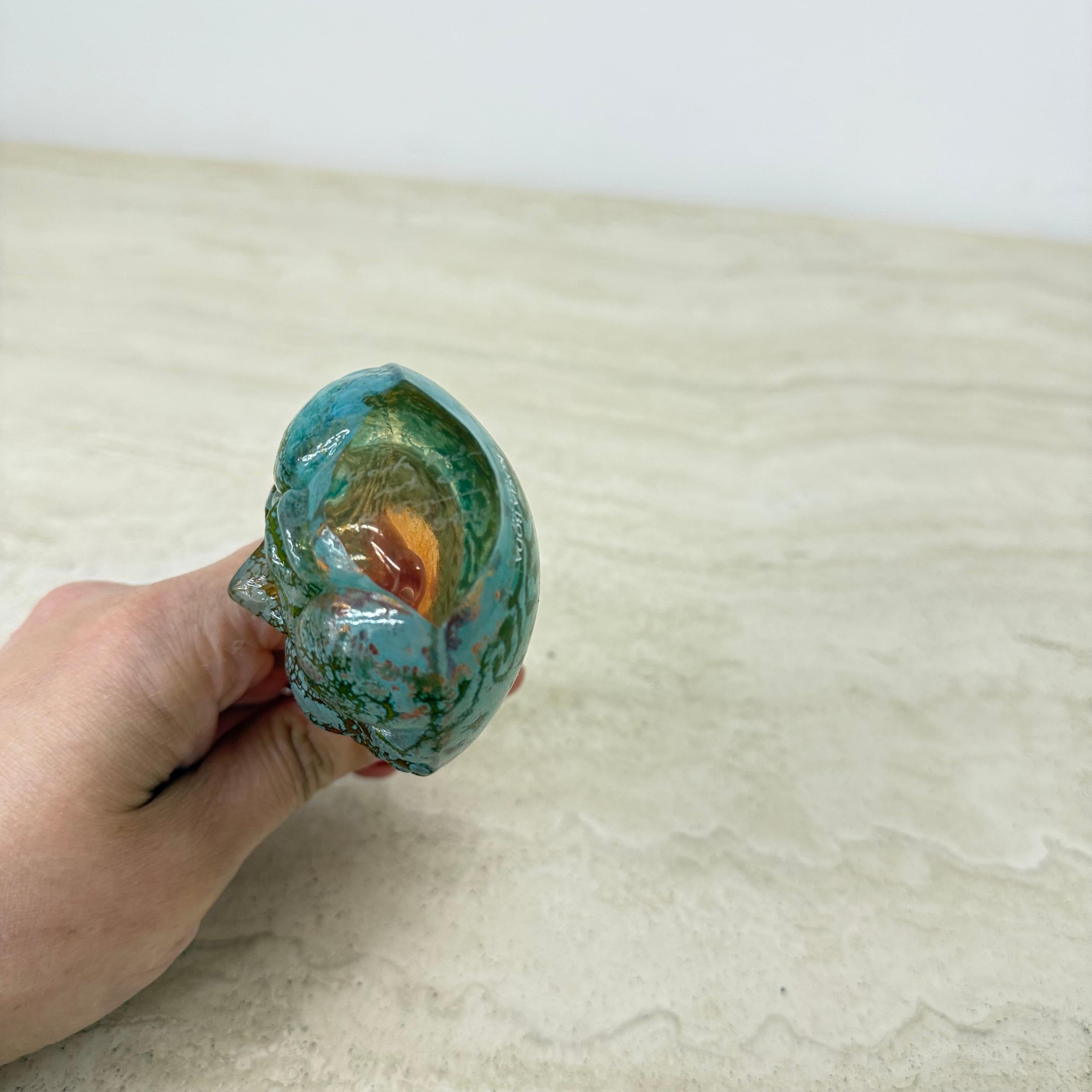 Rare Kjell Engman for Kosta Boda Sweden vase Rio face glass miniature vase For Sale 5