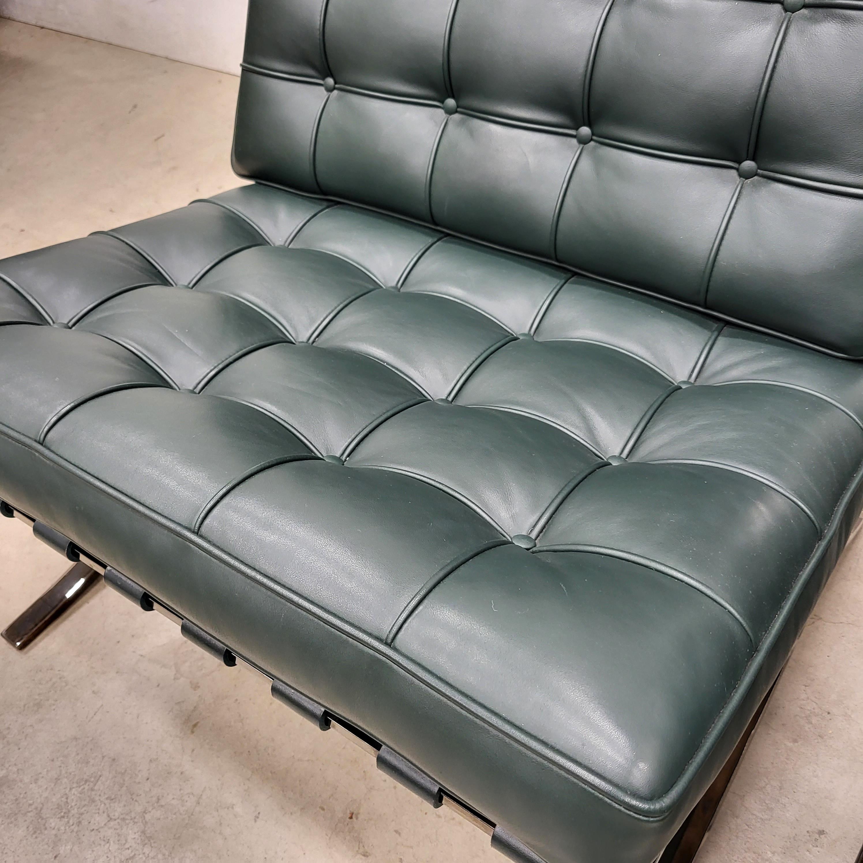 Contemporary Rare Knoll Barcelona Chair 100th Bauhaus Limited Edition No 123 & 134 