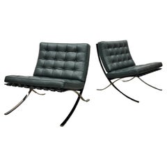 Rare Knoll Barcelona Chair 100th Bauhaus Limited Edition No 123 & 134