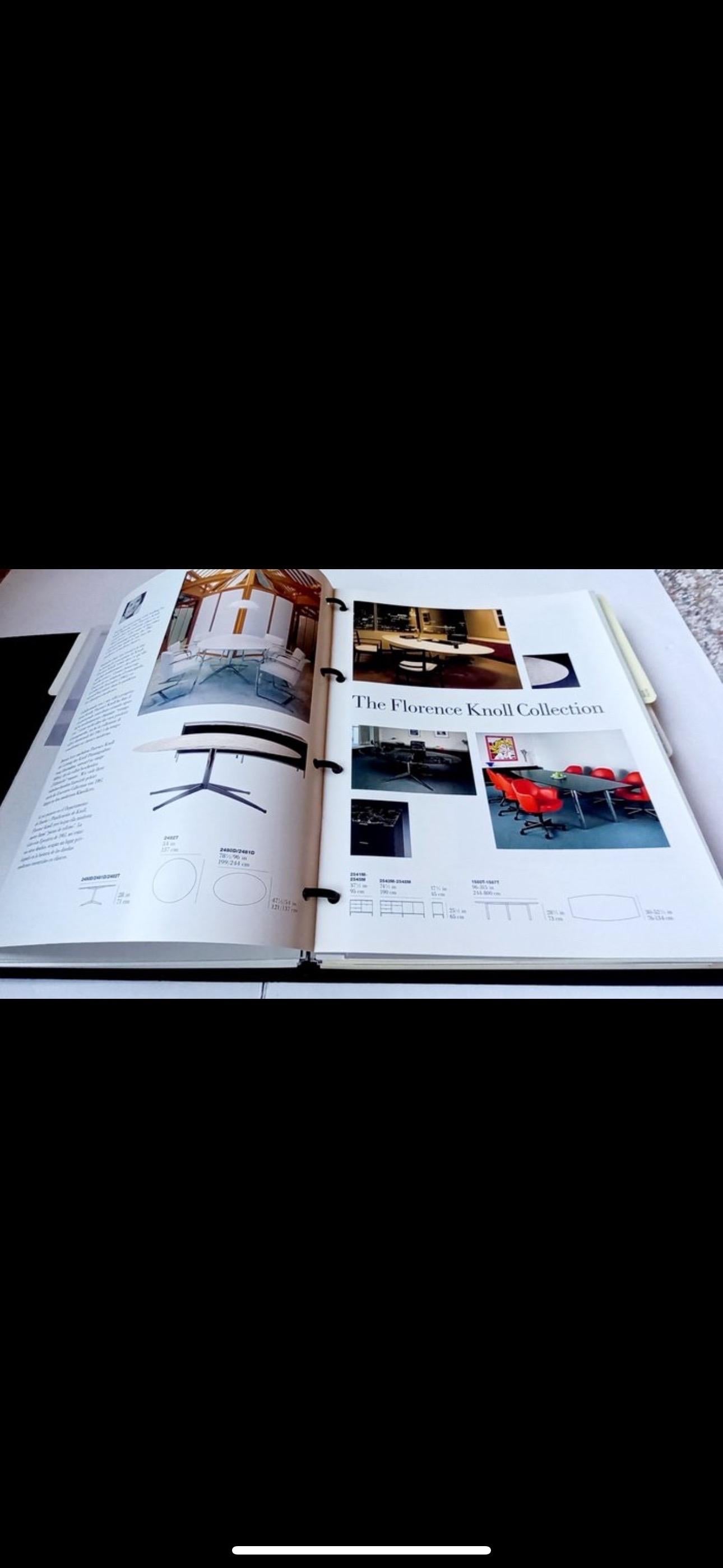 Raro catalogo d'epoca di Knoll International, primi anni '80 in vendita 6