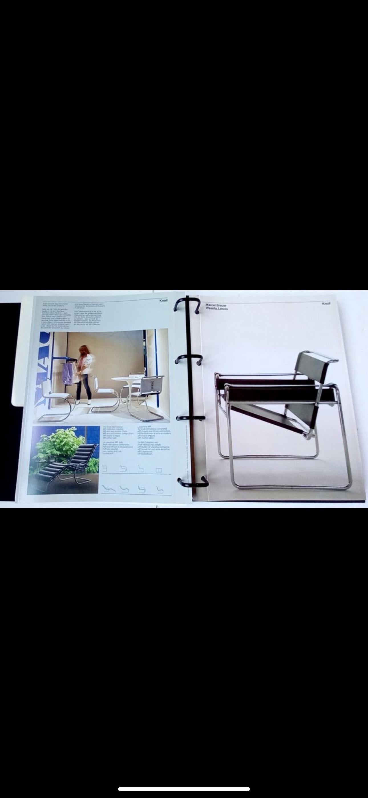 Raro catalogo d'epoca di Knoll International, primi anni '80 in vendita 10