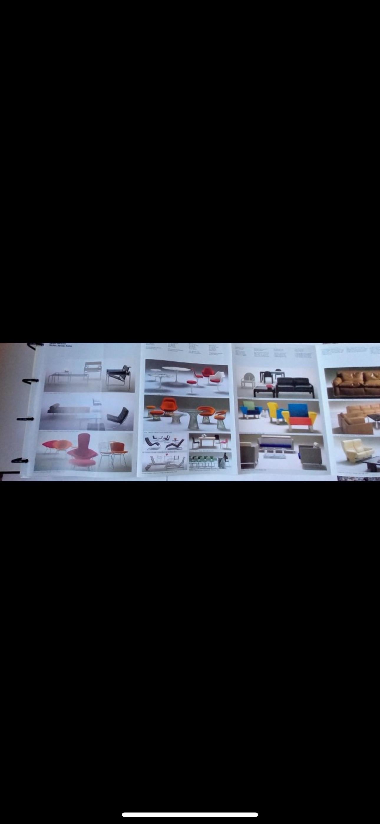 Fine XX secolo Raro catalogo d'epoca di Knoll International, primi anni '80 in vendita