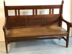 Rare Kobus De Graaff Arts & Craft Bench