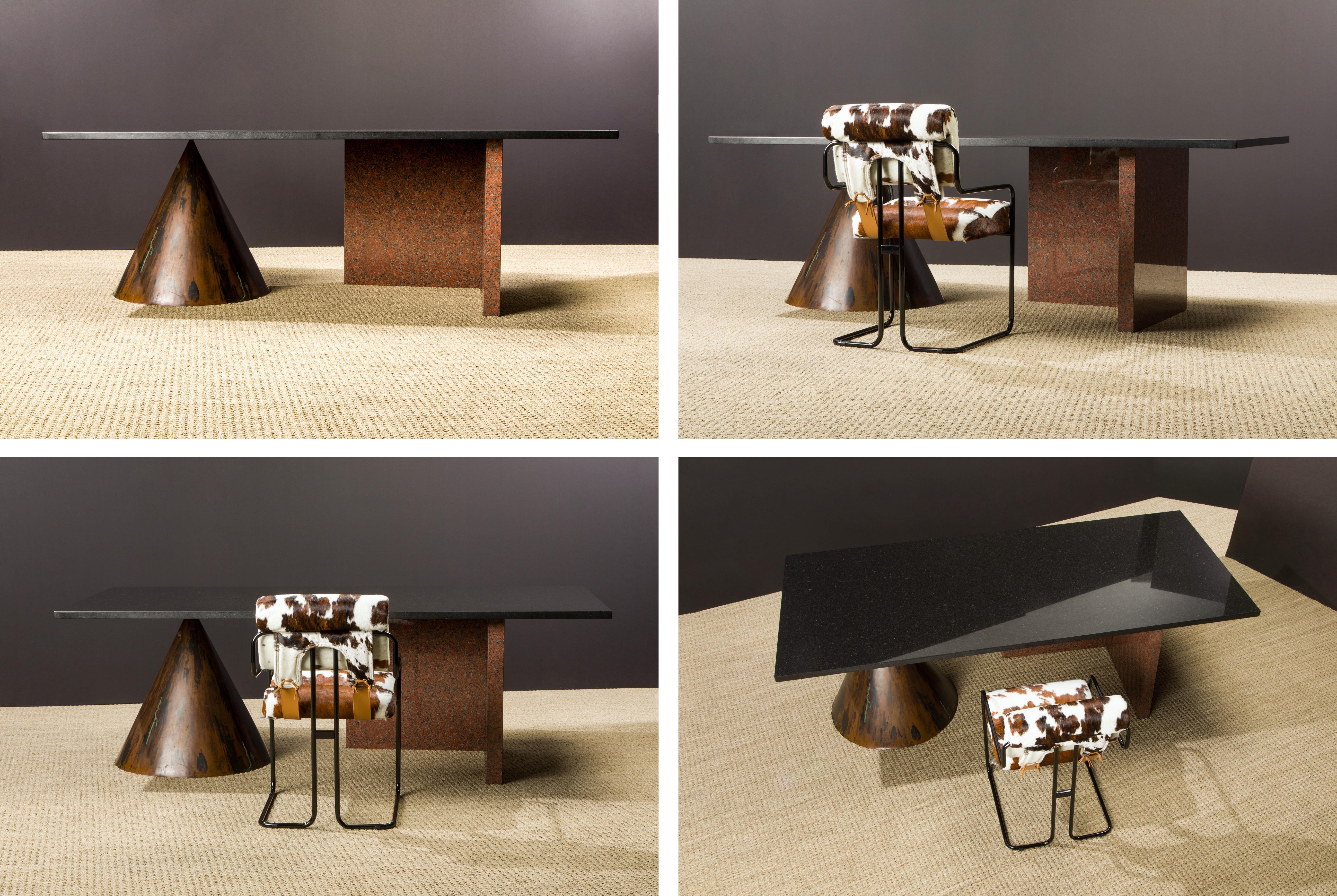 Rare 'Kono' Dining Table / Desk by Lella & Massimo Vignelli for Casigliani, 1984 For Sale 2