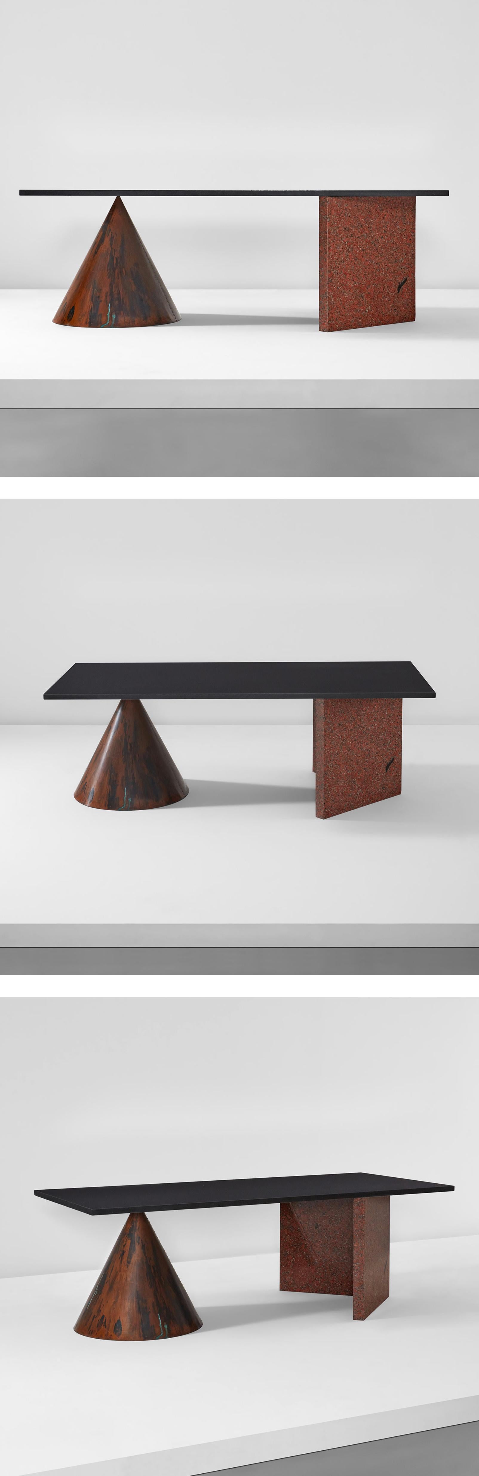 Rare 'Kono' Dining Table / Desk by Lella & Massimo Vignelli for Casigliani, 1984 For Sale 9