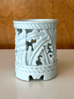 Rare Korean Ceramic Brush Holder Joseon Dynasty