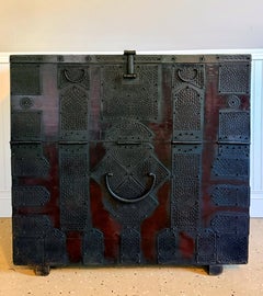 Rare Korean Pakch'on Bandaji Chest Joseon Dynasty