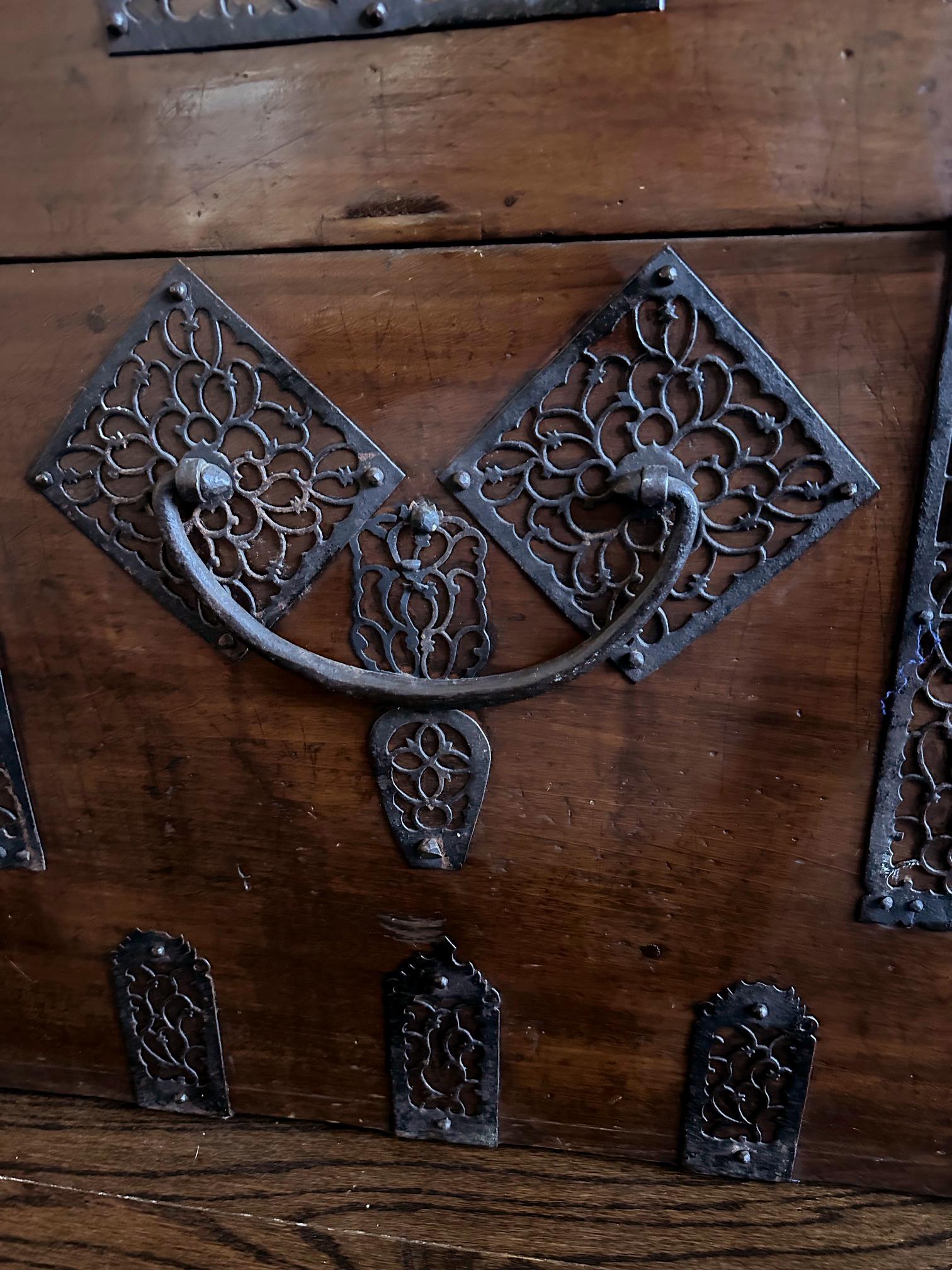 Seltene koreanische Pyongan Do Bandaji Truhe Joseon Dynasty 3