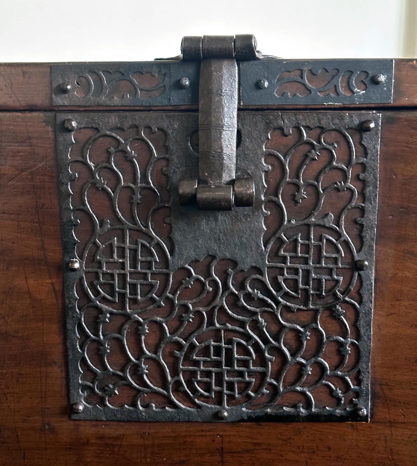 Seltene koreanische Pyongan Do Bandaji Truhe Joseon Dynasty 2