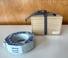 Rare Korean Water Dropper in Doughnut Form Joseon Dynasty