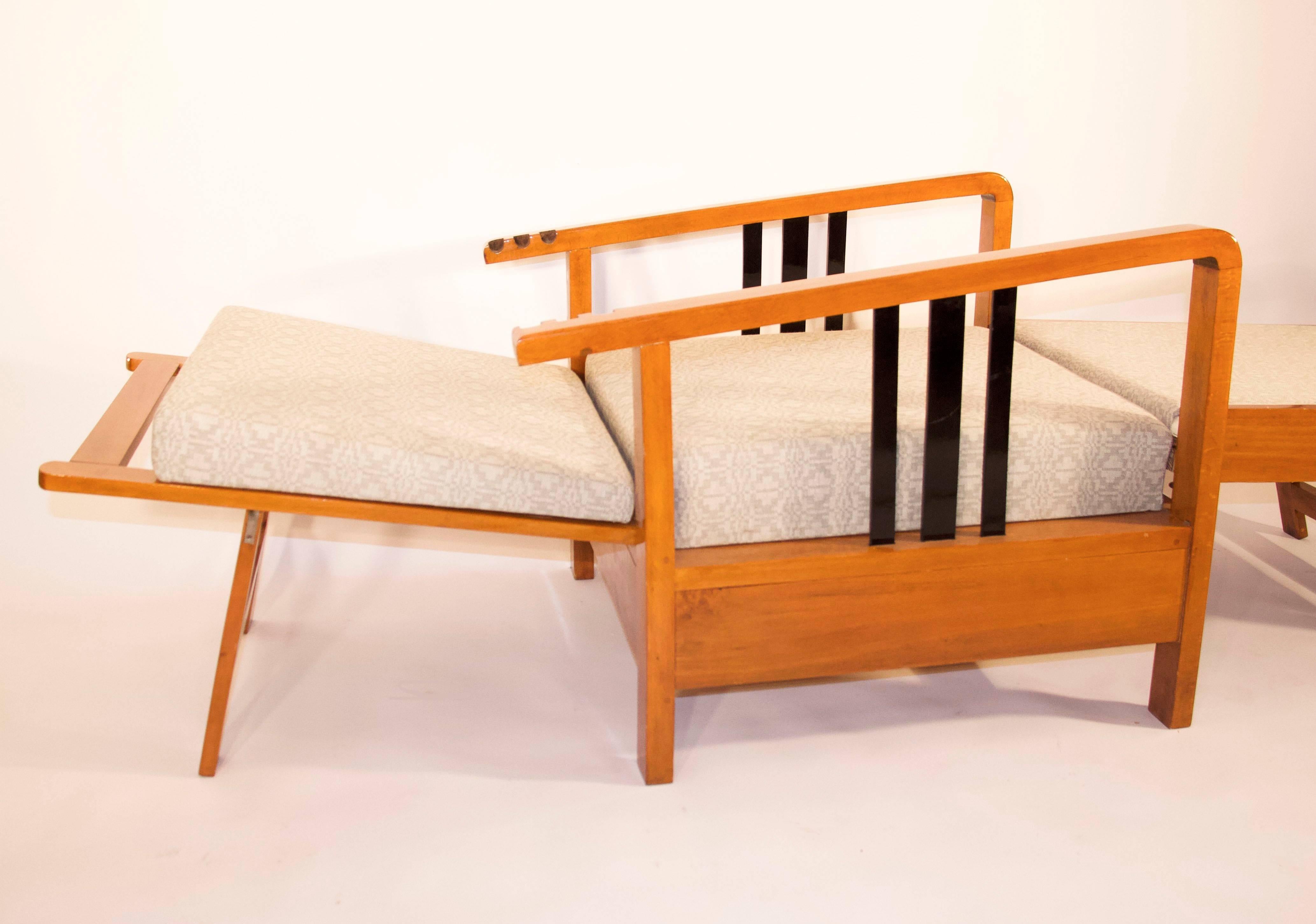 Rare, Kozma Lajos Art Deco Lounge Chair from the 1930s For Sale 2