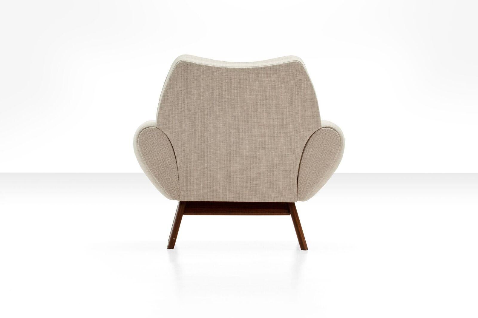 Danish Rare Kurt Østervig Lounge Chair, Denmark, 1960s