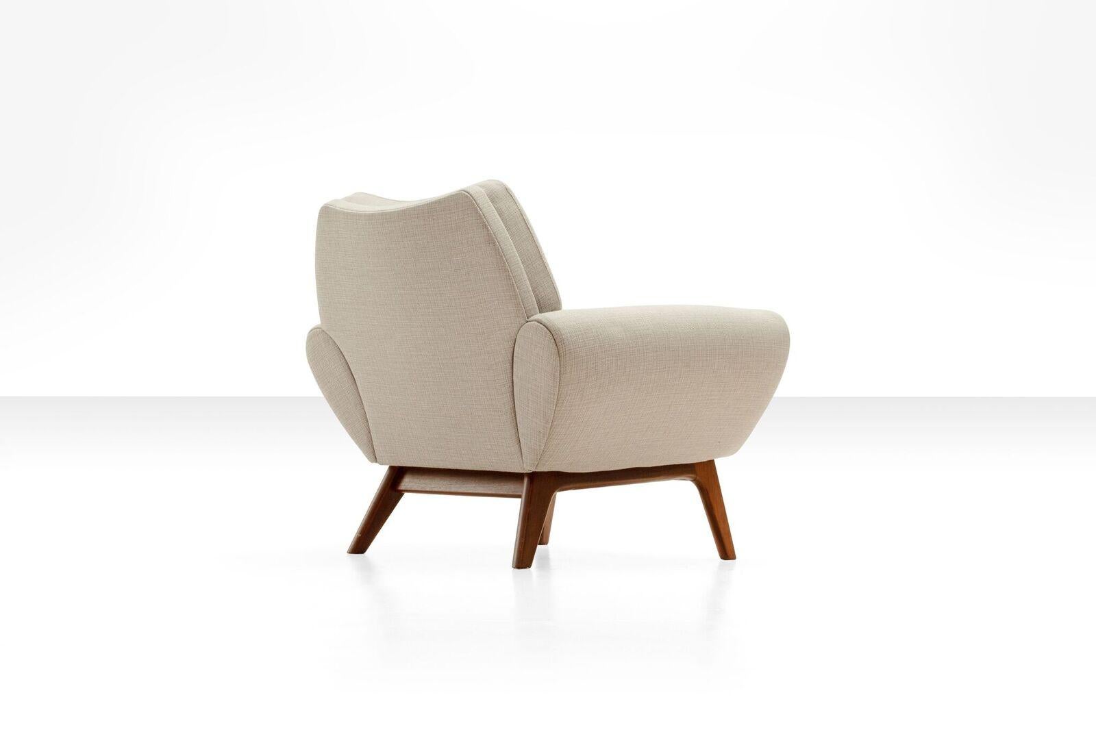 Rare Kurt Østervig Lounge Chair, Denmark, 1960s In Distressed Condition In Utrecht, NL