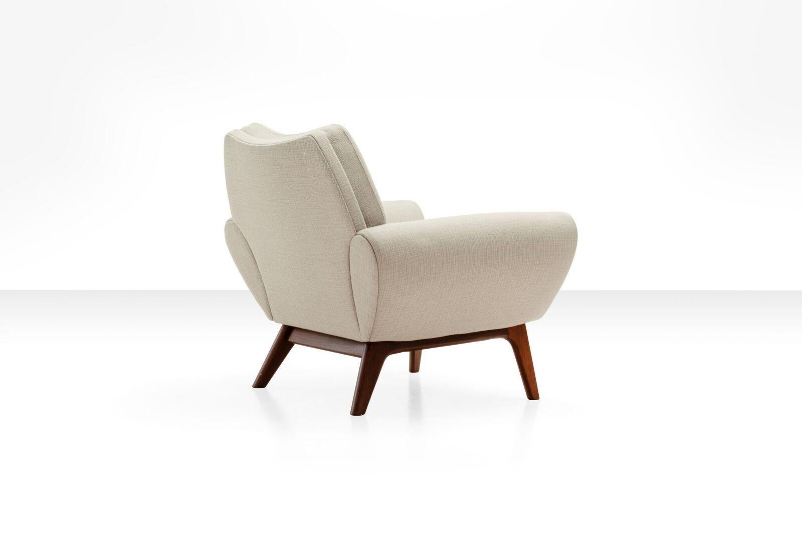 Mid-20th Century Rare Kurt Østervig Lounge Chair, Denmark, 1960s