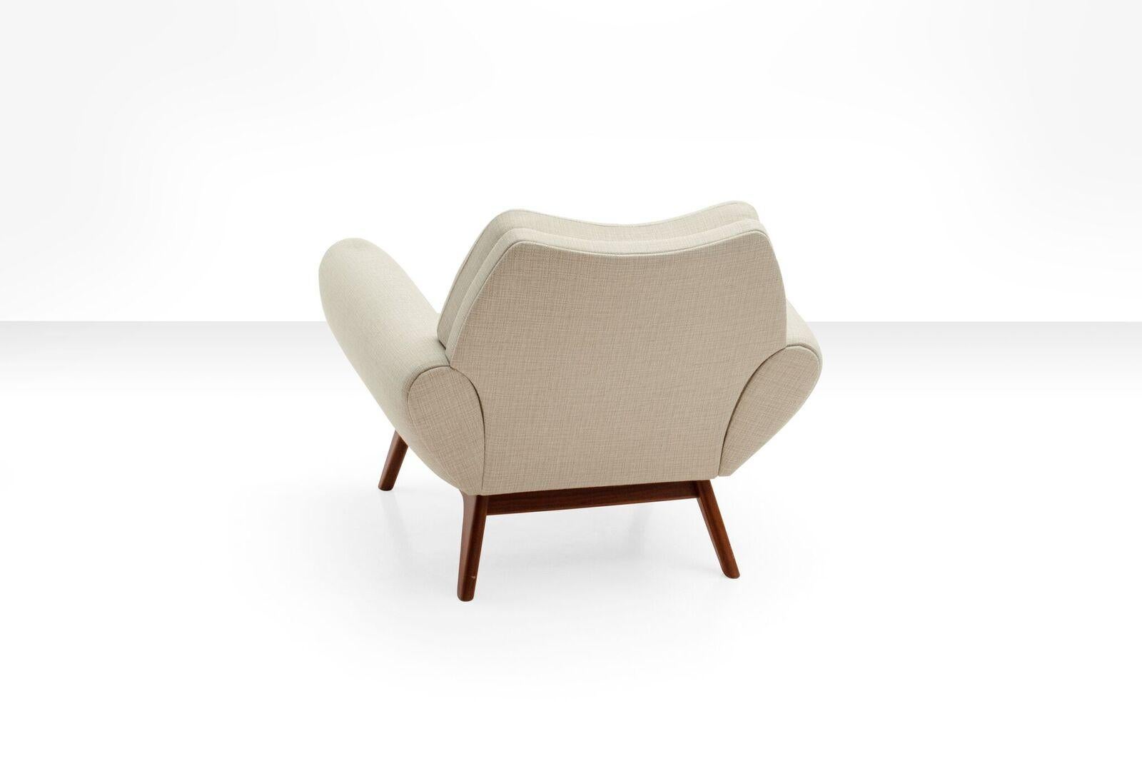 Rare Kurt Østervig Lounge Chair, Denmark, 1960s 1