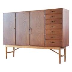 Rare Kurt Østervig Teak & Oak Sideboard