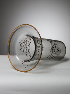 Rare Murano Glass Vase by La Murrina, Italy, 1970s