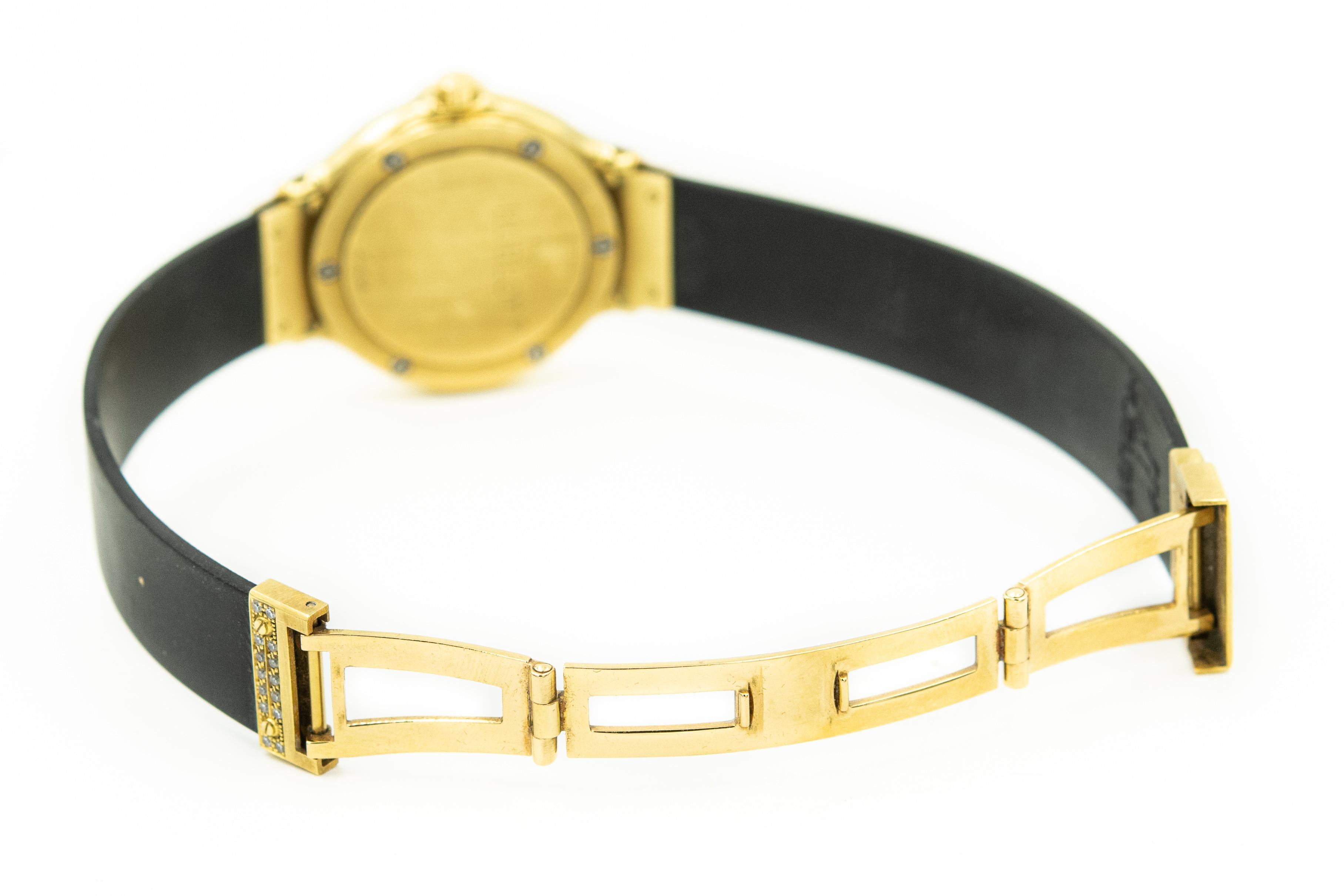 Rare Ladies Hublot Ruby Diamond 18k Gold Wrist Watch Ref. 139.10.6 For Sale 1
