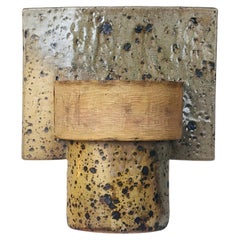 Rare pied de lampe de Gustave Tiffoche, Guérande, vers 1960