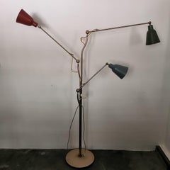 Rara lámpara de Angelo Lelii, Arredoluce, hacia 1950