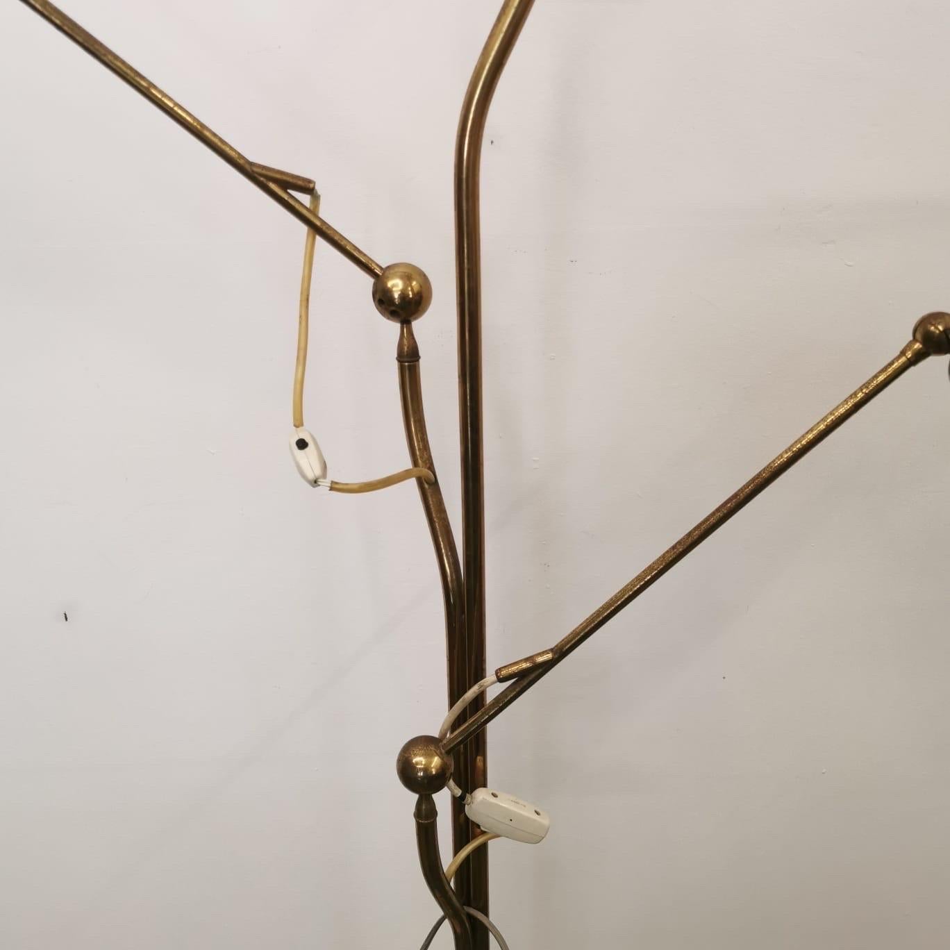 Mid-20th Century Rare Lamp by Angelo Lelii, Arredoluce, circa 1950 For Sale