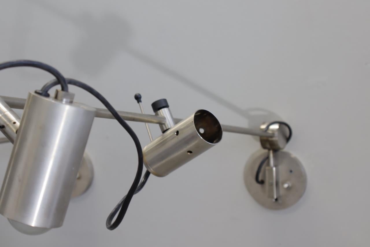 Rare Lampade da parete Model 1144 di Tito Agnoli per O-Luce, anni '50 in vendita 8