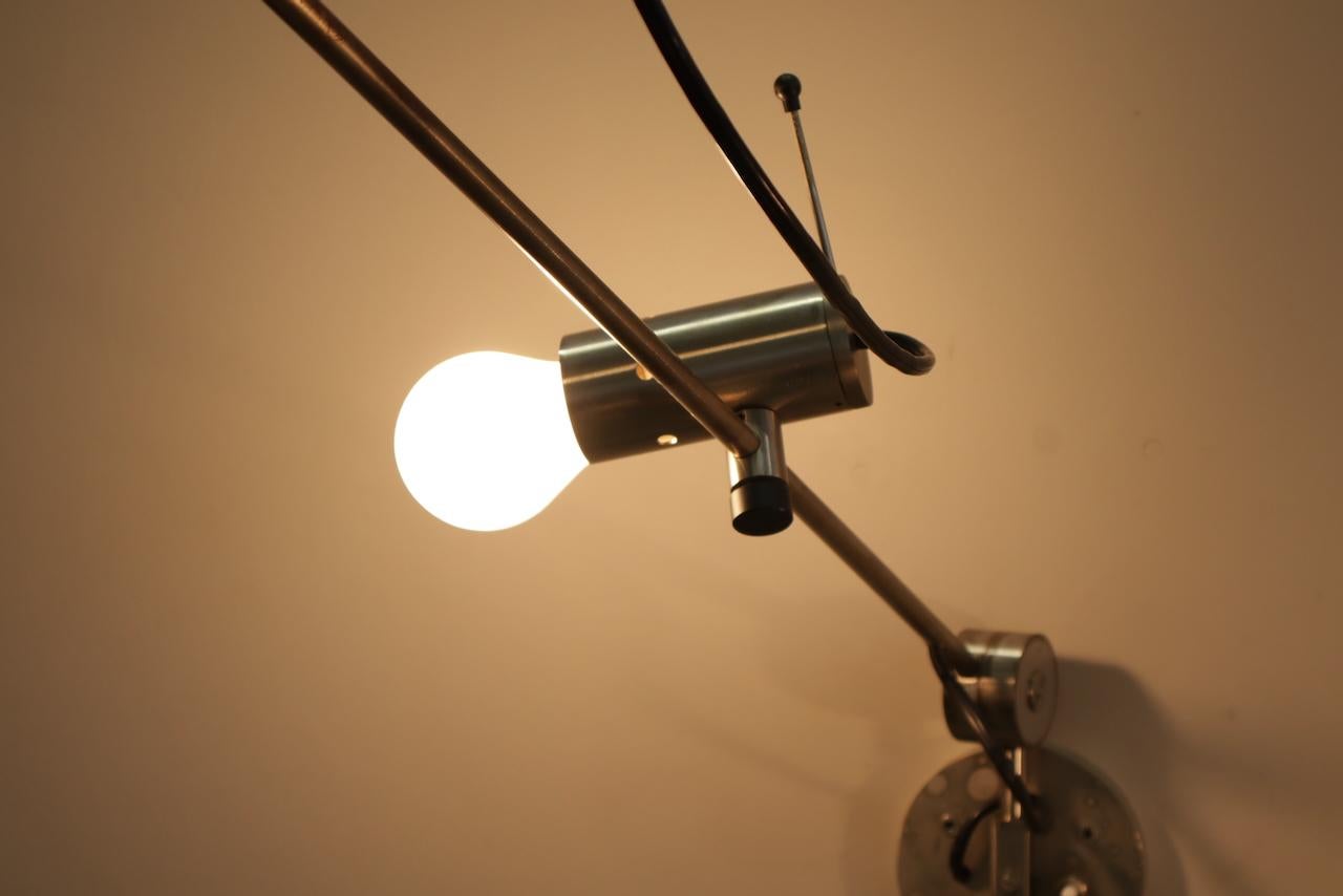 Mid-20th Century Rare Lampade da parete Model 1144 di Tito Agnoli per O-Luce, anni '50 in vendita