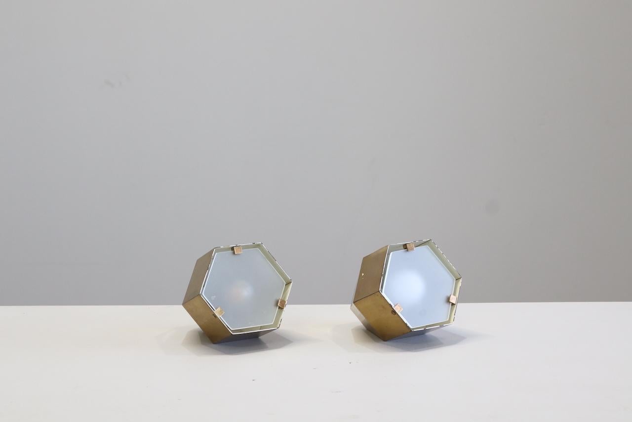 Mid-Century Modern Rare lampe de table Modèle n° 2022 Designer Max Ingrand pour Fontana Arte en vente