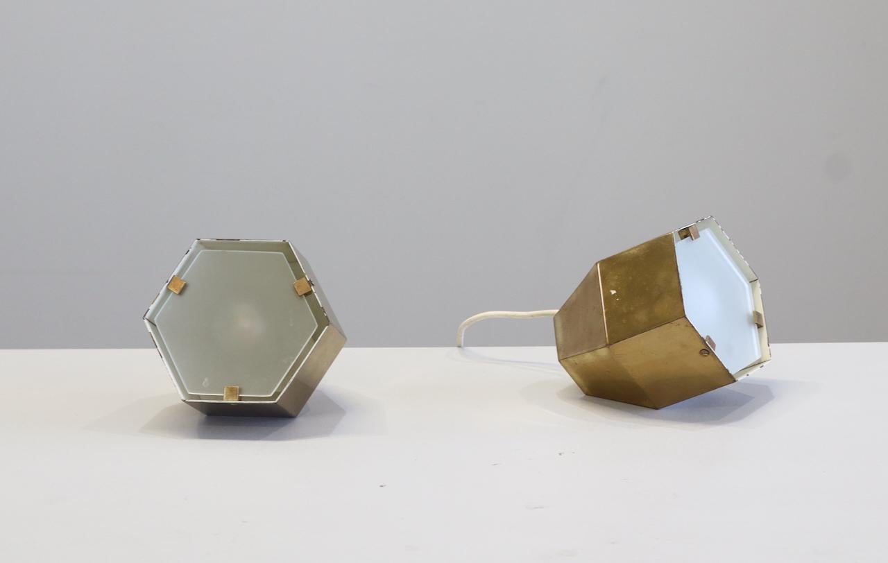 Italian Rare lampe de table Modèle n° 2022 Designer Max Ingrand pour Fontana Arte en vente