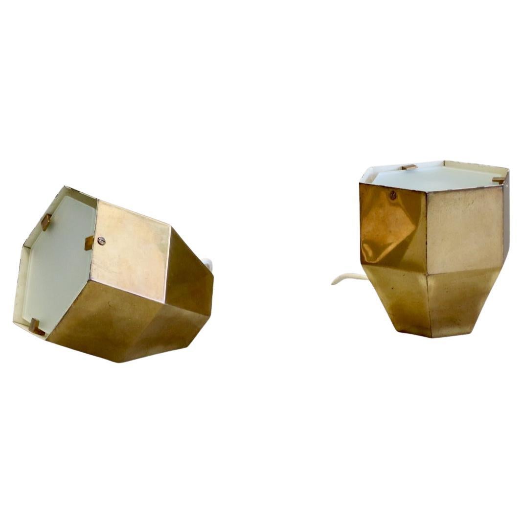 Rare Lampade Da tavolo Modello No. 2022 Designer Max Ingrand per Fontana Arte