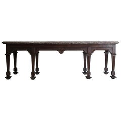 Rare Large 18th Century French Console Table