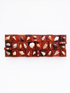 Rare Large 1960s Seashells Wall Sculpture