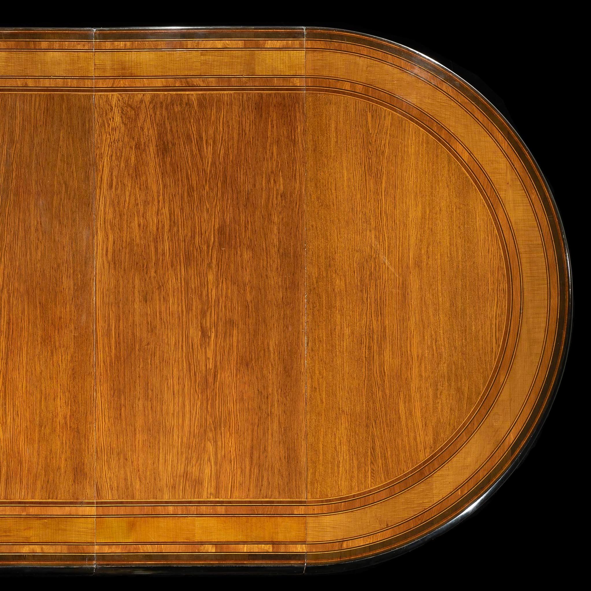 Rare & Large 19th Century English Extending Dining Table by Jackson & Graham For Sale 4