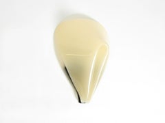 Rara lampada da parete astratta di grandi dimensioni in plexiglass della metà del secolo scorso