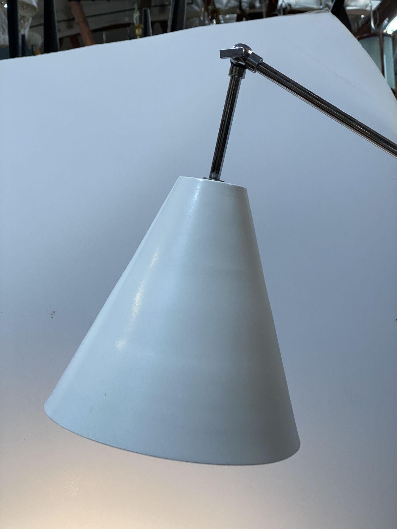 Rare Large Adjustable Mid-Century Italian Floor Lamp Robert Sonnema For Sale 8